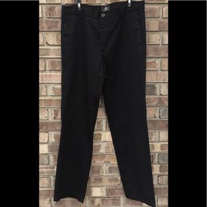 dockers slim fit black pants
